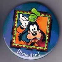 Button - Disneyland Goofy