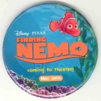 FINDING NEMO 3 in. Wal-Mart Promo Button