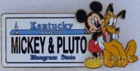 Japan - Mickey Mouse and Pluto - Kentucky - Disney Across America - JDS