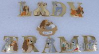 Bootleg - Lady and the Tramp - 10 Pin Letter Set