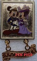 TDR - Mickey & Minnie Mouse - S.S. Columbia - Dangle - TDS