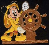 Converted - DCL - Cast Exclusive - Helmsman Mickey Pin