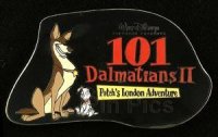 Disney Auctions - Disney 101 Dalmatians II Patch #2 pin (Black Prototype)