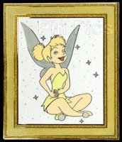 Disney Auctions - Laughing Tinker Bell Jumbo pin (Silver Prototype)