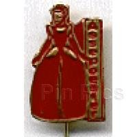 Cinderella Stick Pin - Red