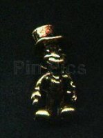 Jiminy Cricket Goldtone Tie Tac