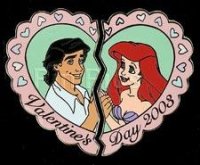 Disney Auctions - Ariel & Eric Valentine (Black Prototype)