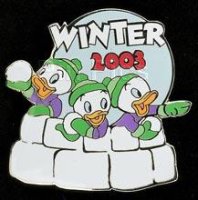 Disney Auctions - Huey, Dewey and Louie Winter 2003 (Silver Prototype)