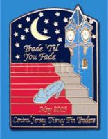 Central Jersey Disney Pin Traders-'Trade Till You Fade 2003'- Slipper Pin