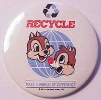 Button - Chip & Dale Recycle