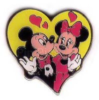 Mickey and Minnie - Tuxedo and Pin Dress - Yellow Heart