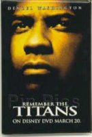 Remember The Titans Promo Button