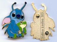 Bootleg - Stitch holding frog