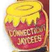 Connecticut Jaycees - Honey Pot - Two Pin Set