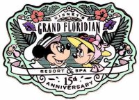 WDW - Mickey & Minnie - Grand Floridian Resort & Spa - 15th Anniversary