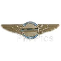 Bootleg - Monorail Wings Silver Blue