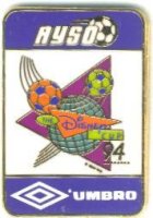 Disney Cup 94 Soccer Pin