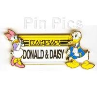 Japan - Donald and Daisy Duck - Kansas - Disney Across America - JDS