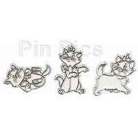 Three Aristocats plastic buttons