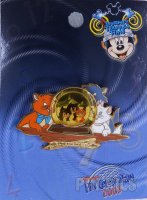 WDW - Marie, Toulouse and Berlioz - Aristocats Crystal Ball - Journey Through Time Pin Event 2003