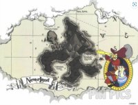 DL - Neverland - Peter Pan - Map