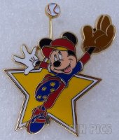 Japan - Mickey Mouse - Playing in the Outfield - Baseball - JDS