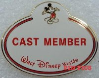 WDW - Mickey Mouse - Nametag - Cast