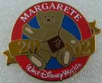 WDW - Margarete Steiff Bear - Pin Trading Pin 2002