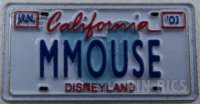 DLR - MMOUSE - License Plates - Cast Member Lanyard Series