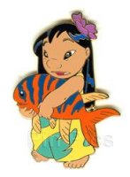 WDW - Lilo - Holding Fish - Lilo and Stitch