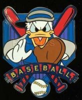 Disney Auctions - Baseball Pin Series (Donald)