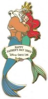 DCL - Ariel and Triton - Happy Father's Day 2003