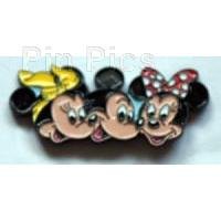 Mickey and Minnie Mouse - 3 Faces