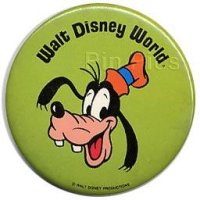 Button - Walt Disney World - Goofy