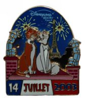 DLP - Duchess and Thomas O'Malley - Bastille Day - 14 Juillet 2003 - Light Up - Aristocats