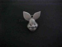 3D Piglet Pewter Head