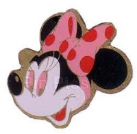 Minnie's Head - Pink Bow