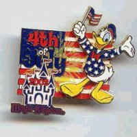 WDW - Donald Duck - Magic Kingdom - 4th of July 2003