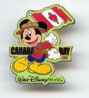 WDW - Mickey Mouse - Canada Day