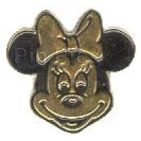 Gold & Black Minnie Head (Small)