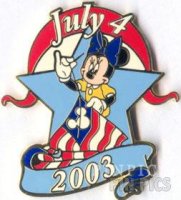 DLR - Cast Member - July 4th 2003 (Minnie)