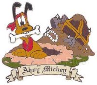 Disney Auctions - Ahoy Mickey (Pluto)