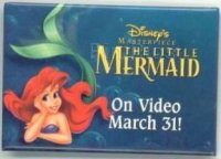 The Little Mermaid Video Release Button