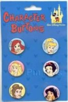 (Princess) Character Buttons