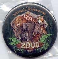 Button - WDW - Animal Kingdom 2000