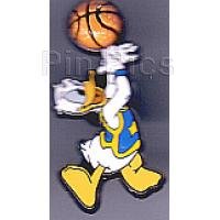 Donald Duck Spinning Basketball on his Finger