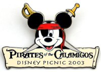 Burbank Studios Cast Member - Pirates of the Calamigos Picnic 2003 (Mickey)