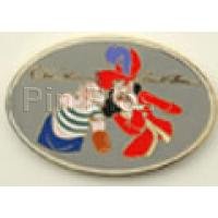 Disney Auctions - Frank & Ollie Hook and Smee Pin (Gold Prototype)