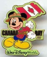 WDW - Mickey Mouse - Canada Day - Artist Proof