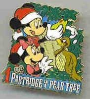 Japan - Mickey and Minnie - 1 Partridge in a Pear Tree - Twelve Days of Christmas 2003 - JDS